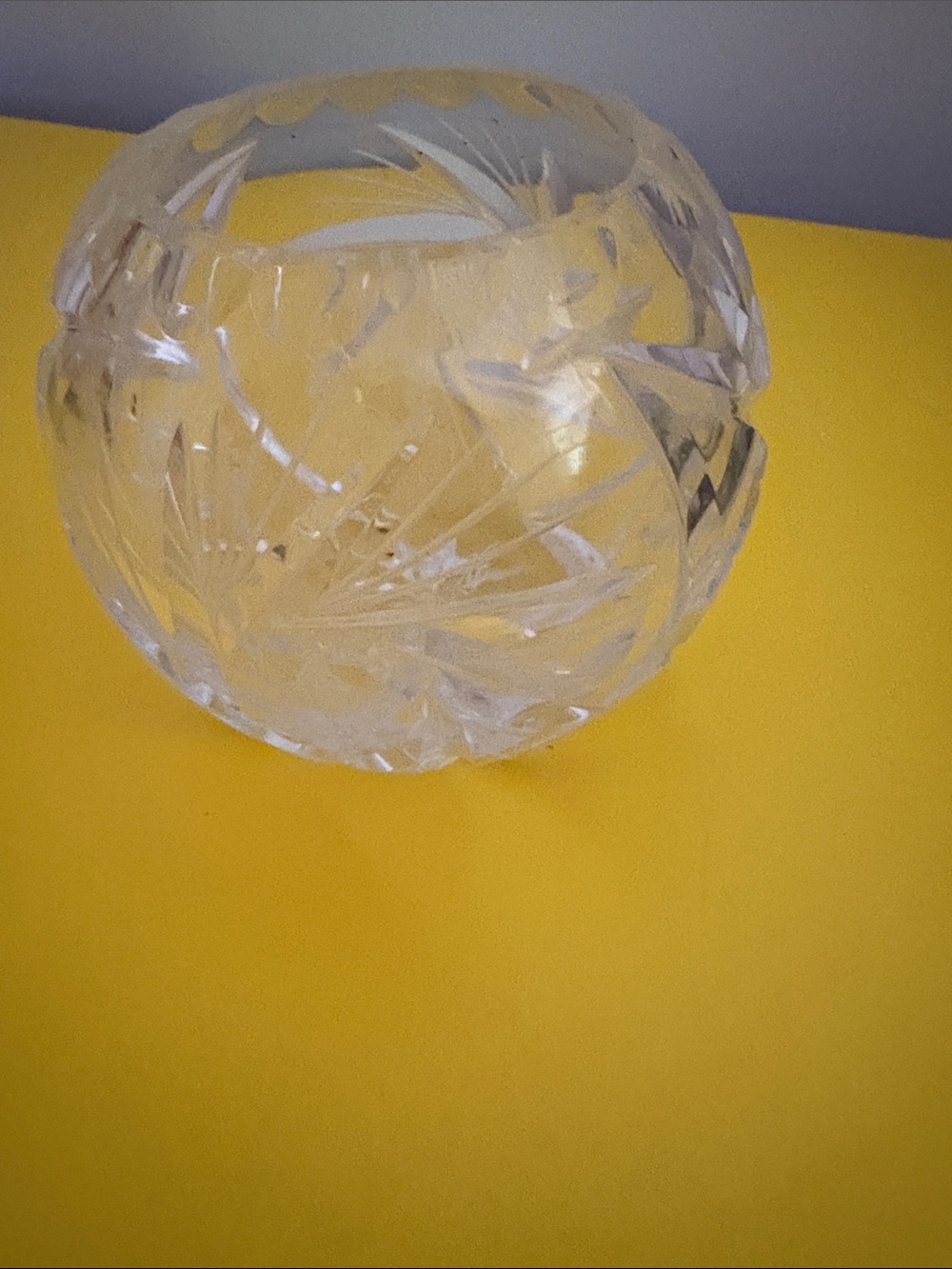 Waterford Crystal Clear Cut Glass Bowl